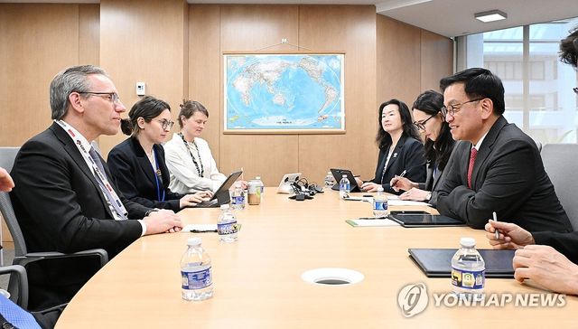 최상목 부총리, 독일 재무장관 면담