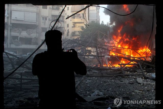 이스라엘, 휴전 후 3번째 베이루트 공습