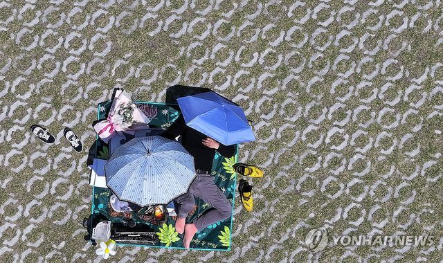 그늘 필요한 날씨