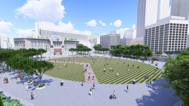 새 단장한 서울광장 조감도