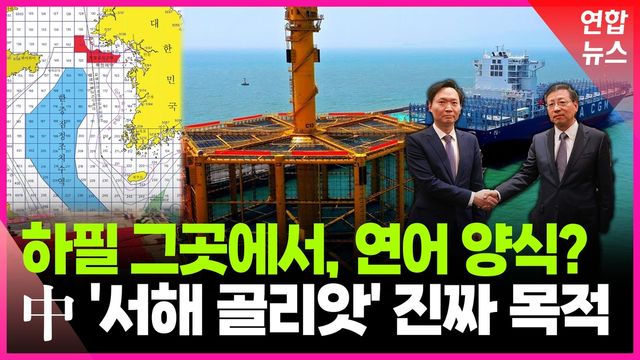 [영상] '서해 구조물' 설치 중국기업 정보 찾아봤더니 - 2