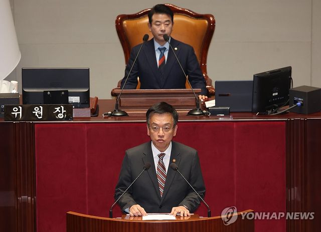 박정 국회 예산결산특별위원장·최상목 부총리