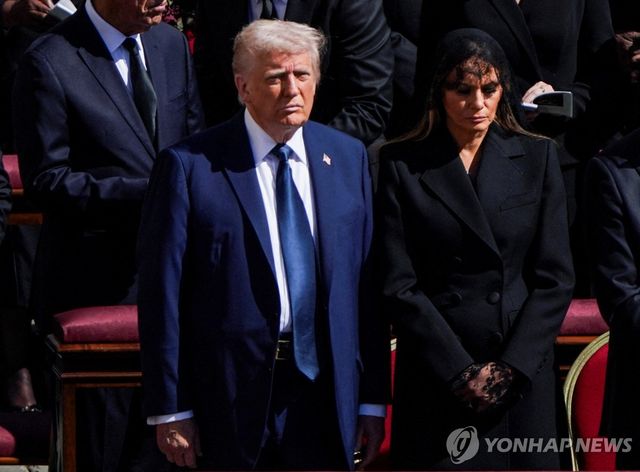 트럼프 대통령과 멜라니아 여사