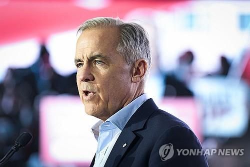 유세 중인 카니 총리