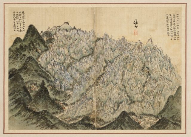 정선, 금강산도