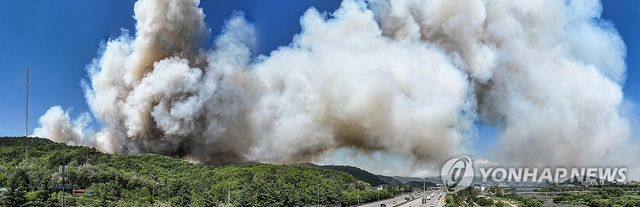 확산하는 대구 산불