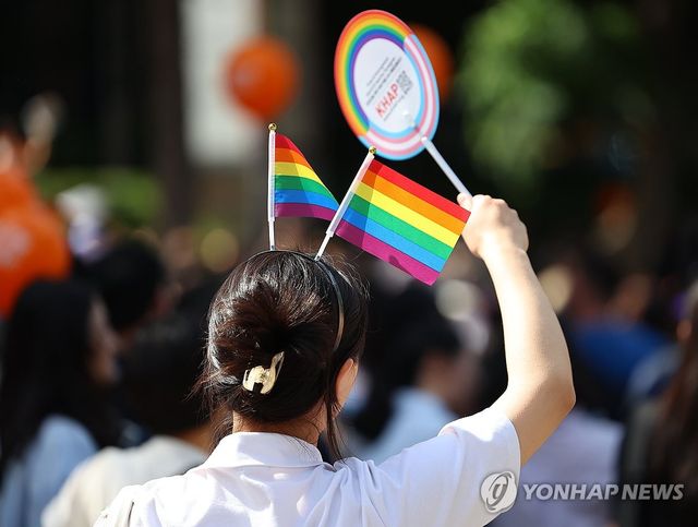 무지갯빛 머리띠