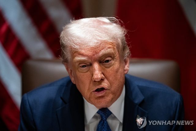 도널드 트럼프 미국 대통령