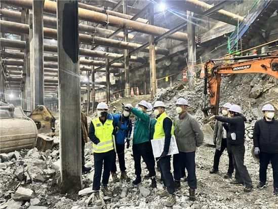 건설공사장 안전 점검하는 서울시