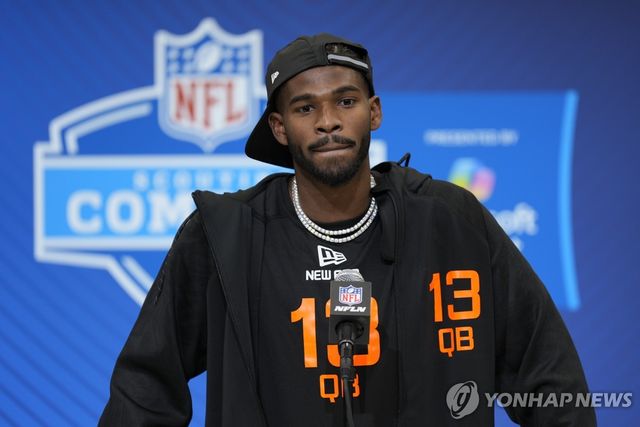 NFL 명예의 전당 헌액자 디온 샌더스의 아들 셰듀어 샌더스
