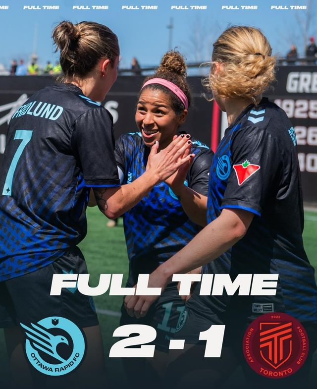 토론토를 2-1로 꺾고 시즌 첫 승을 따낸 오타와