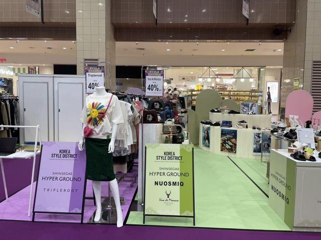 신세계 하이퍼그라운드, 싱가포르서 K패션 팝업스토어