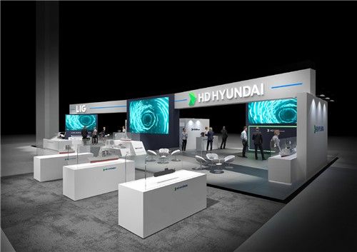 SITDEF 2025 전시관 조감도