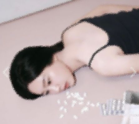 문제의 비타민 광고 사진