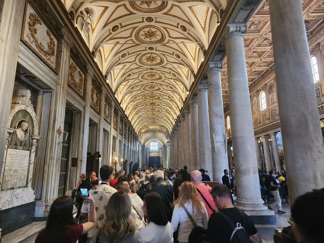 프란치스코 교황 참배객들