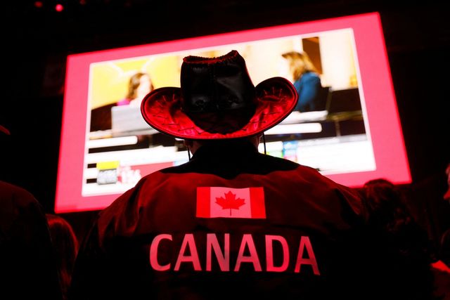 마크 카니 캐나다 총리 지지자 