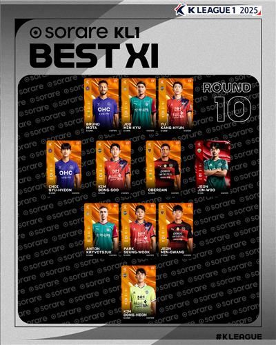 K리그1 10라운드 베스트11
