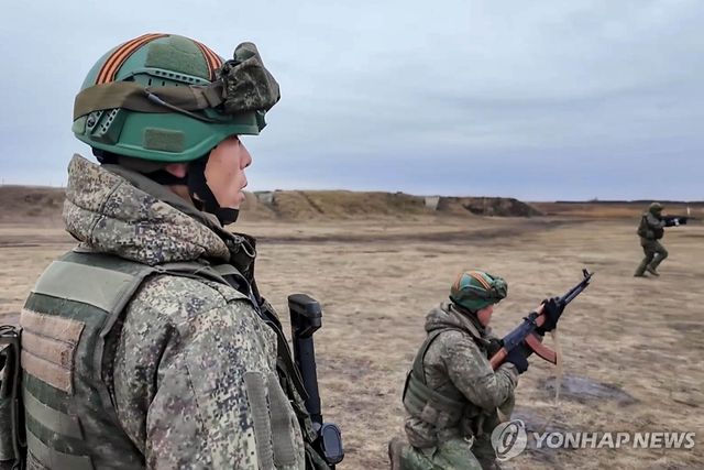 러시아의 쿠르스크 탈환 작전에 참가한 북한군