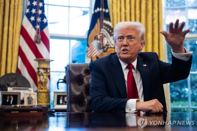 도널드 트럼프 미국 대통령