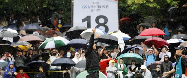 2024년 대회에 몰려든 갤러리들의 모습. 