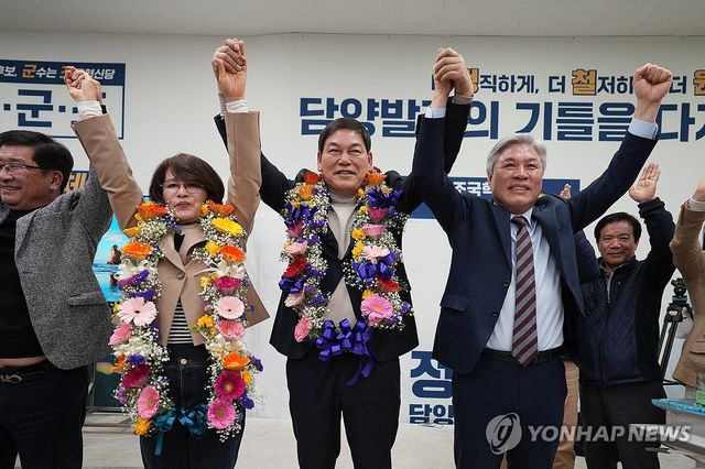 전남 담양군수 재선거 조국혁신당 정철원 당선