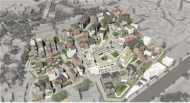 종로구 신영동 214번지 일대 휴먼타운 2.0 사업 구상도