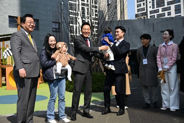 미리내집 방문한 오세훈 서울시장