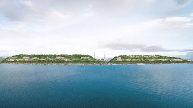 월드컵공원 남사면 꽃나무 식재 후 조감도