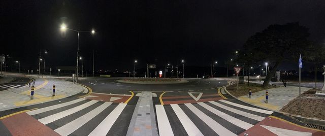 서산시내 가로등