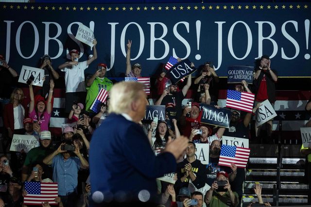 취임 100일 맞은 도널드 트럼프 미국 대통령 