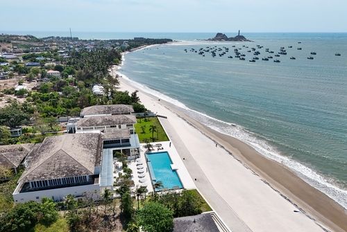 케 가 등대 주변의 어선들 [사진/임헌정 기자]