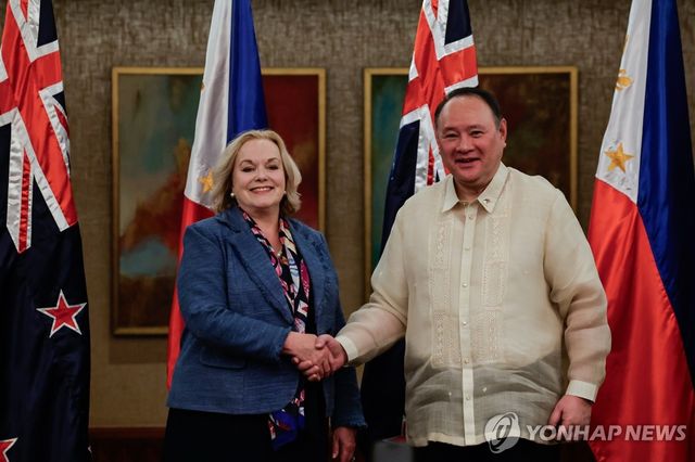 '중국 견제' 필리핀·뉴질랜드, 상호파병 허용 협정 맺어