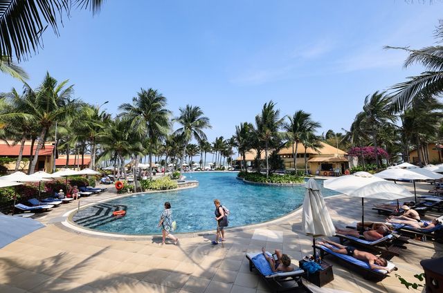 판다누스 리조트 수영장 [사진/임헌정 기자]