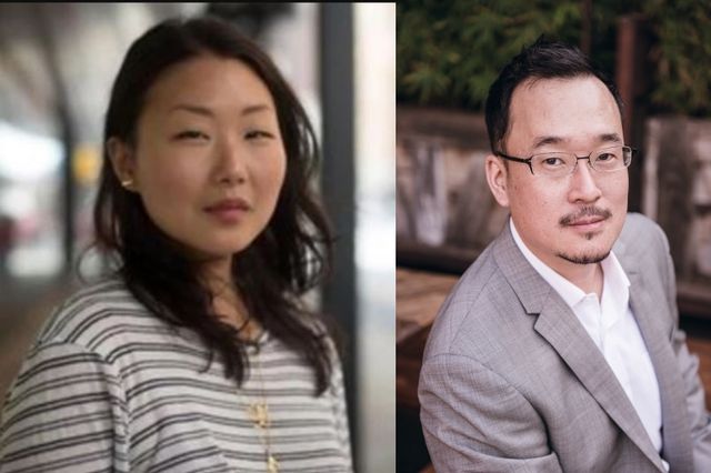 그레이스 윤 프로덕션 디자이너와 해리 윤 편집 감독