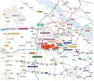 부천대장 신도시 위치도