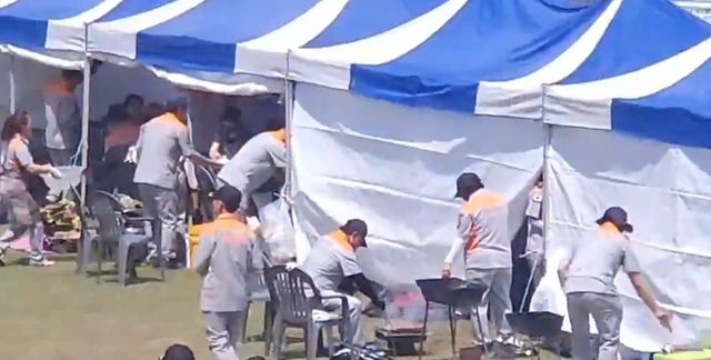 대구의용소방대 소방기술경연대회 현장