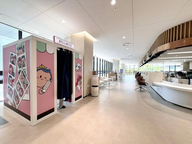 광진구 통합청사에 마련된 포토부스 '광진스튜디오'