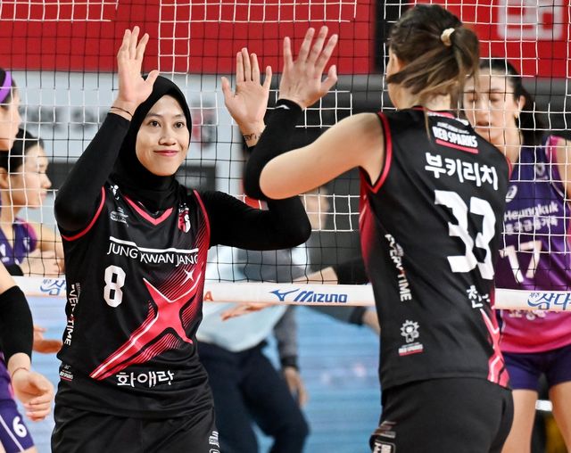 정관장의 메가(왼쪽)와 부키리치