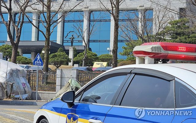 중앙선거관리위원회 경계 강화