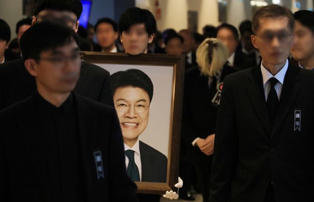 장제원 전 국회의원 발인식