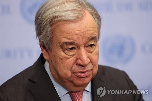 안토니우 구테흐스 유엔 사무총장