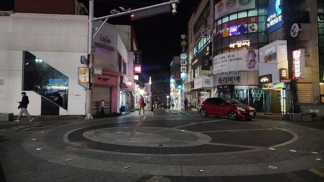 텅빈 무거동 일대