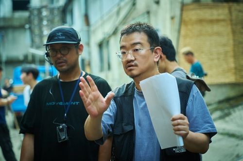 영화 '얼굴' 연상호 감독(오른쪽)