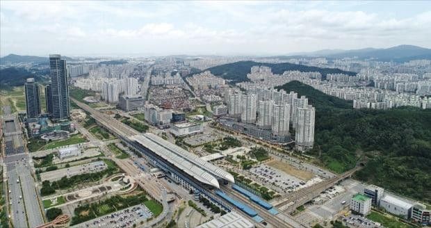 KTX 천안아산역 일대