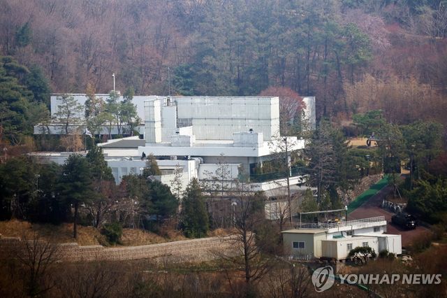 적막감 흐르는 대통령 관저