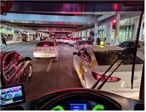 단속 과정 모습