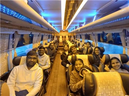 천안시 야간순환형 시티투어버스 '별빛한바퀴' 내부