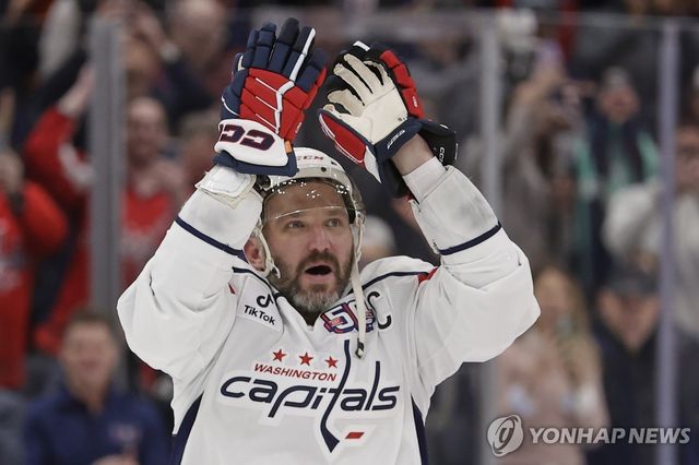 오베치킨, 그레츠키 넘어 NHL 득점 1위