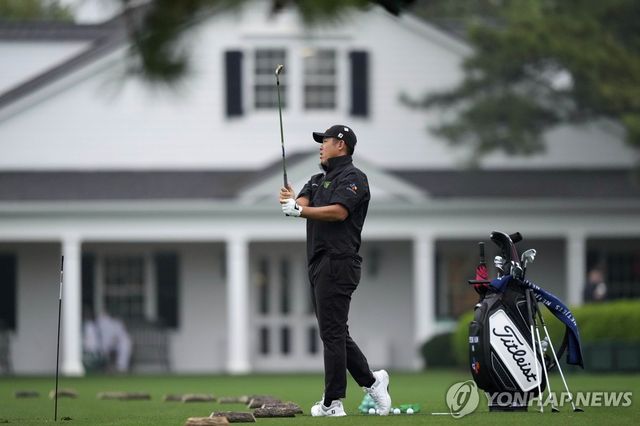 연습하는 안병훈