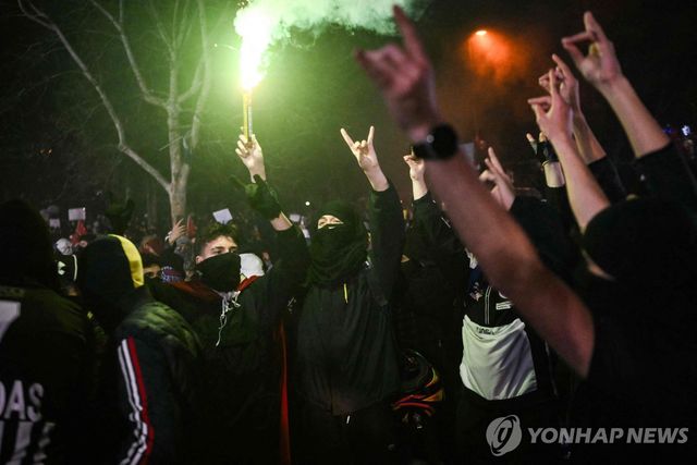 튀르키예 반정부 시위대